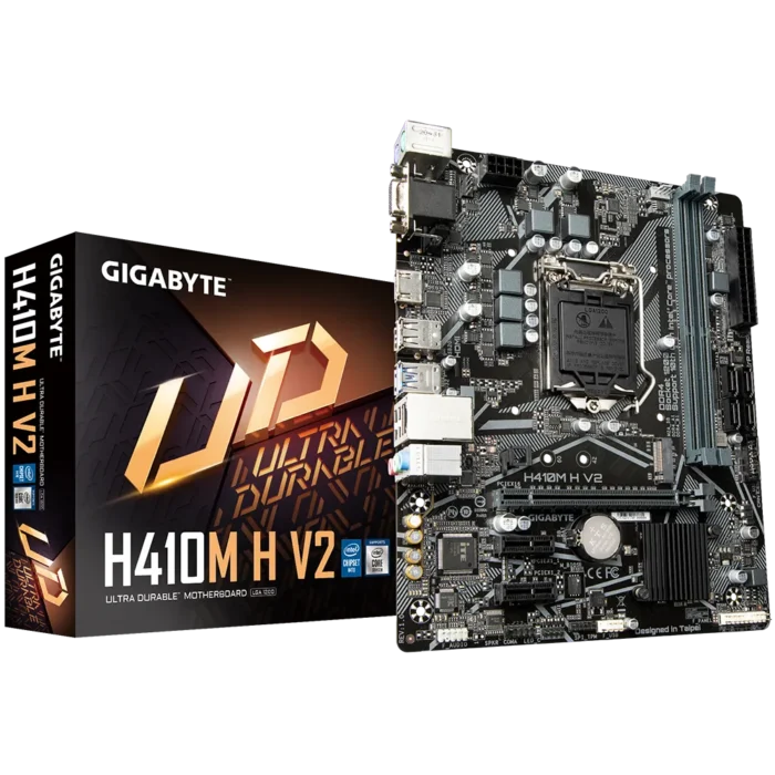 Gigabyte Motherboard H410M H V 2 – Ultra Durable