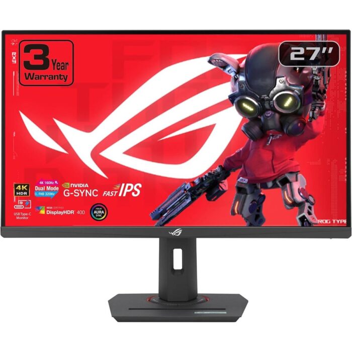 Asus Rog Strix XG27UCG - 320Hz FHD or 160Hz 4K UHD IPS 27" Type-C Gaming Monitor