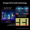 Asus Rog Strix OLED XG27AQDMG - 240Hz 2K 1440p WQHD 27" Gaming Monitor - Image 4