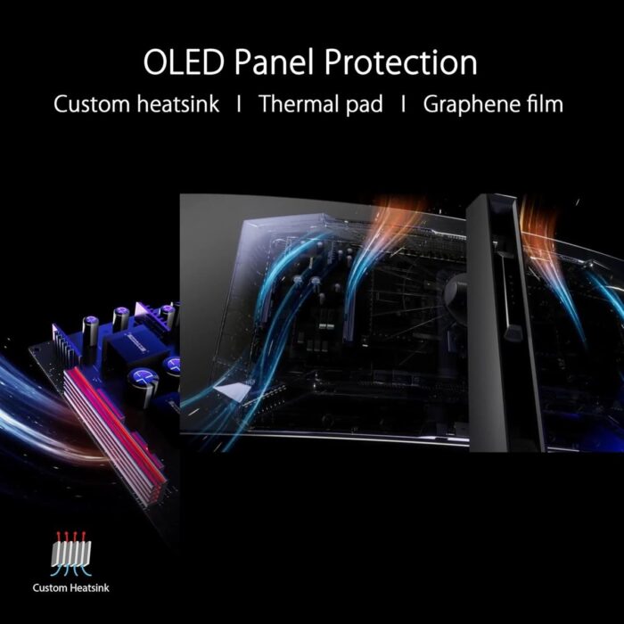 Asus Rog Swift OLED PG49WCD - 144Hz 1440p DQHD VA 49" Curved Gaming Monitor - Image 3