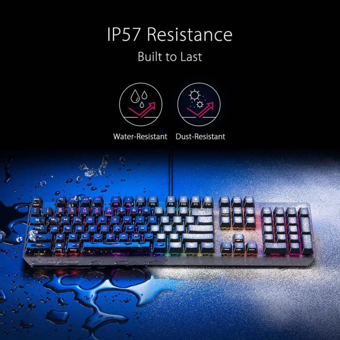 Asus Rog Strix Scope RX RGB Mechanical Gaming Keyboard - Red Switch - Image 3