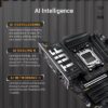 ASUS TUF Gaming X870-PLUS WiFi AMD AM5 X870 ATX Motherboard | DDR5, PCIe 5.0 Ready, Four M.2 Slots, Wi-Fi 7, 2.5Gb LAN, HDMI, USB4® 40Gbps, SATA 6 Gbps, USB 20Gbps Type-C - Image 2