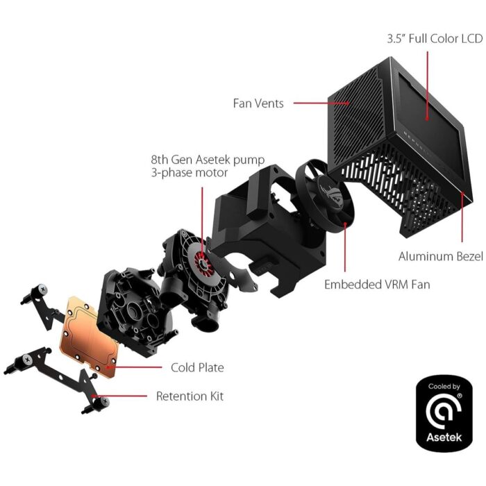 Asus Rog Ryujin III 360 ARGB AIO Liquid CPU Cooler - Image 3