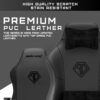 Anda Seat Phantom 3 XL Leather Gaming Chair - Stormy Black - Image 4