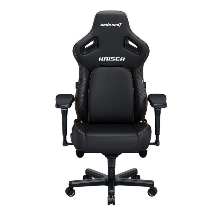 Anda Seat Kaiser 4 L Leather Gaming Chair - Elegant Black - Image 2