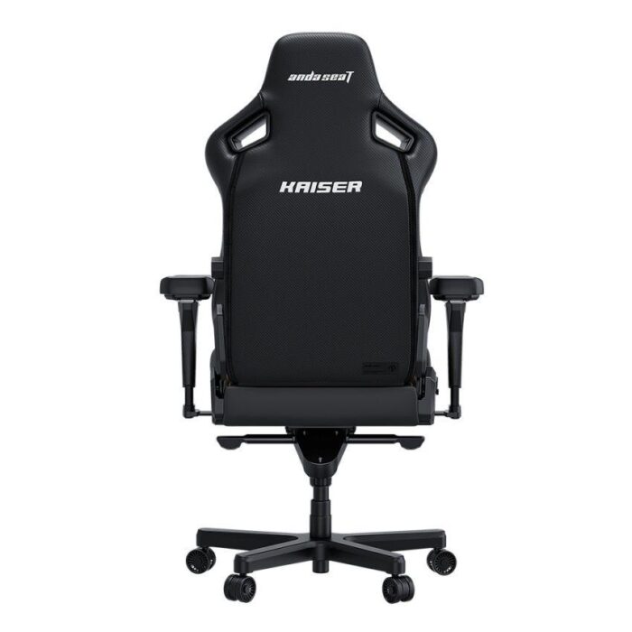 Anda Seat Kaiser 4 L Leather Gaming Chair - Elegant Black - Image 4