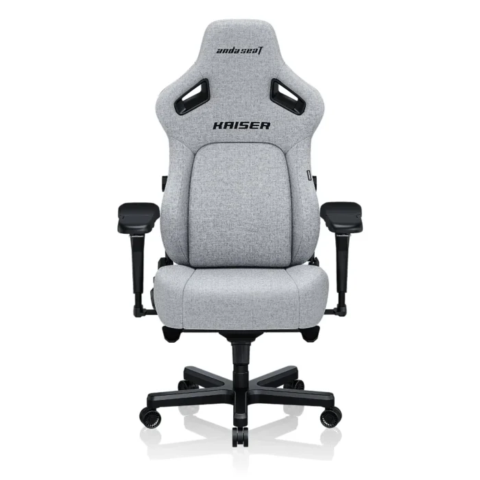 Anda Seat Kaiser 4 L Fabric Gaming Chair - Ash Gray