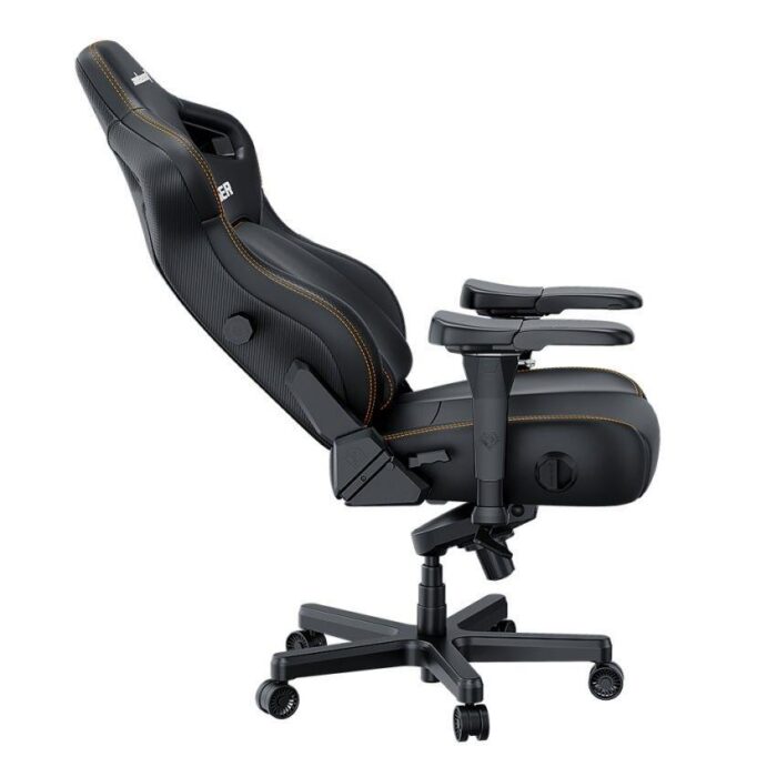 Anda Seat Kaiser 4 XL Leather Gaming Chair - Elegant Black - Image 4