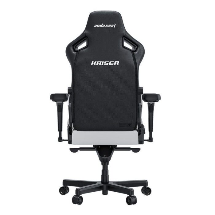 Anda Seat Kaiser 4 XL Leather Gaming Chair - Cloudy White - Image 5