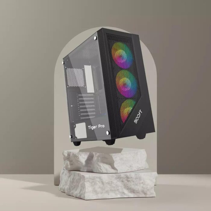 Boost Tiger Pro RGB Mid-Tower ATX Case