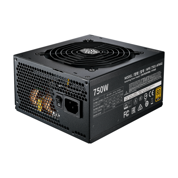 Cooler Master MWE Gold 750 V2 Fully Modular Power Supply - Image 2