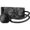 Corsair Nautilus 240 RS Liquid CPU Cooler, 240mm AIO, Low-Noise, Direct Motherboard Connection, Daisy-Chain, Intel LGA 1851/1700, AMD AM5/AM4, 2X RS120 Fans Included – Black - Image 2