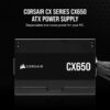 Corsair CX Series CX650 – 650 Watt 80 PLUS Bronze ATX Power Supply - Image 2