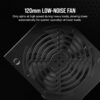Corsair CX Series CX650 – 650 Watt 80 PLUS Bronze ATX Power Supply - Image 4