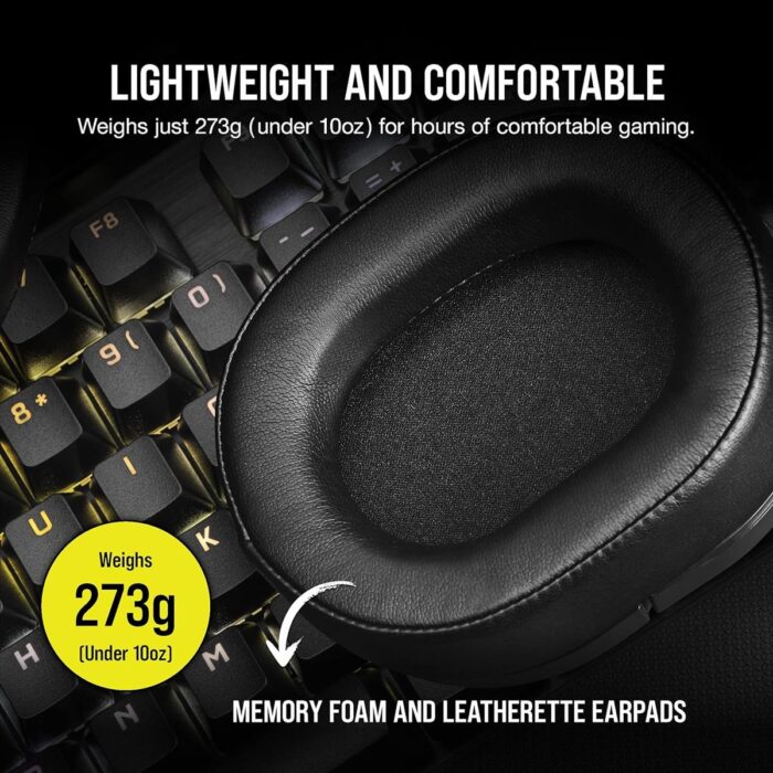 Corsair HS55 Surround Wired Gaming Headset - Carbon - Image 4