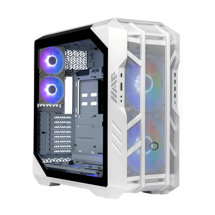 Cooler Master HAF 700 ARGB Full-Tower ATX Case - White - Image 3