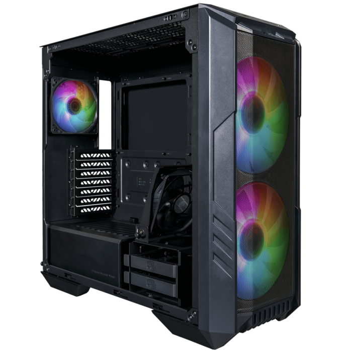 Cooler Master HAF 500 ARGB Mid-Tower ATX Case - Black