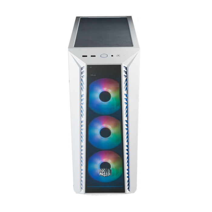 Cooler Master MasterBox 520 Mesh ARGB Mid-Tower ATX Case - White - Image 4