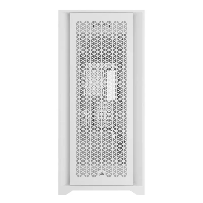 Corsair 5000D Core Airflow Tempered Glass Mid-Tower ATX Case – White(CC-9011262-WW) - Image 2