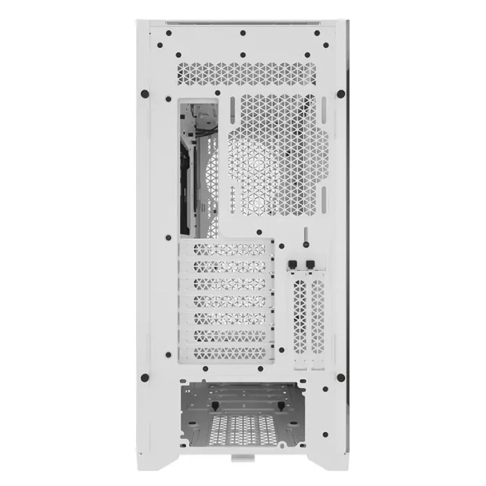 Corsair 5000D Core Airflow Tempered Glass Mid-Tower ATX Case – White(CC-9011262-WW) - Image 3