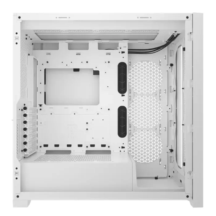 Corsair 5000D Core Airflow Tempered Glass Mid-Tower ATX Case – White(CC-9011262-WW) - Image 4