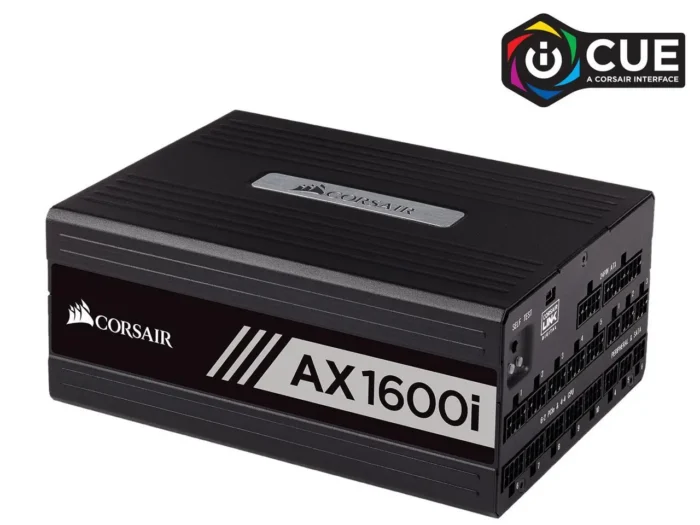 CORSAIR AXi Series AX1600i CP-9020087-UK 1600W ATX 80 PLUS TITANIUM Certified Full Modular Digital ATX Power Supply