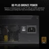 Corsair CX Series CX550 – 550-Watt 80 PLUS Bronze ATX Power Supply - Image 2