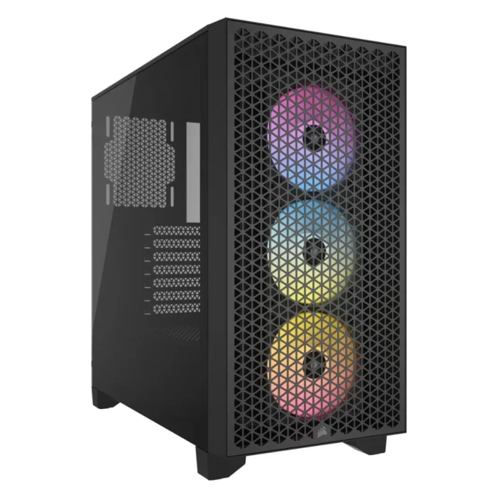 Corsair 3000D RGB Airflow Black Mid Tower ATX Case CC-9011255-WW