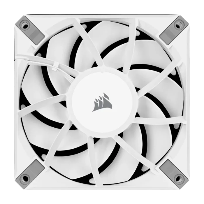 Corsair iCUE H100i RGB Elite Liquid CPU Cooler White CW-9060078-WW - Image 2