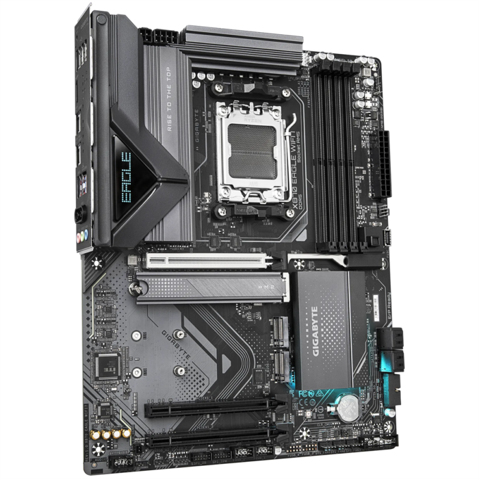 Gigabyte X870 Eagle Wifi7 AMD AM5 ATX Motherboard | AMD Socket AM5, WIFI EZ-Plug, Ultra-Fast Storage 3*M.2 slots, Efficient Therma, 2.5GbE LAN & Wi-Fi 7 - Image 3