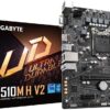 Gigabyte H510M H V2 DDR4 Intel® Ultra Durable Motherboard, GbE LAN, LGA1200
