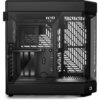 Hyte Y60 Modern Aesthetic Dual Chamber Panoramic Tempered Glass Mid-Tower ATX Computer Gaming Case with PCIE 4.0 Riser Cable Included - Pitch Black - Image 4