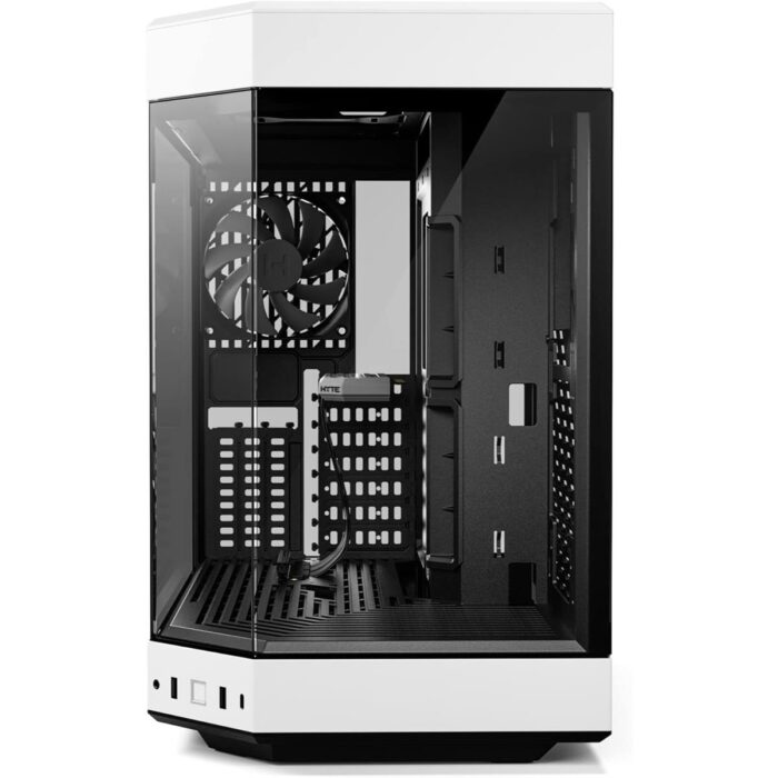 Hyte Y60 Modern Aesthetic Mid-Tower ATX Gaming Case - Panda - Image 3