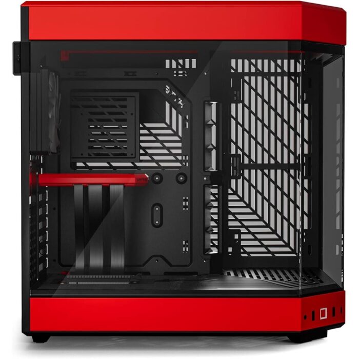Hyte Y60 Modern Aesthetic Mid-Tower ATX Gaming Case - Black Cherry - Image 2