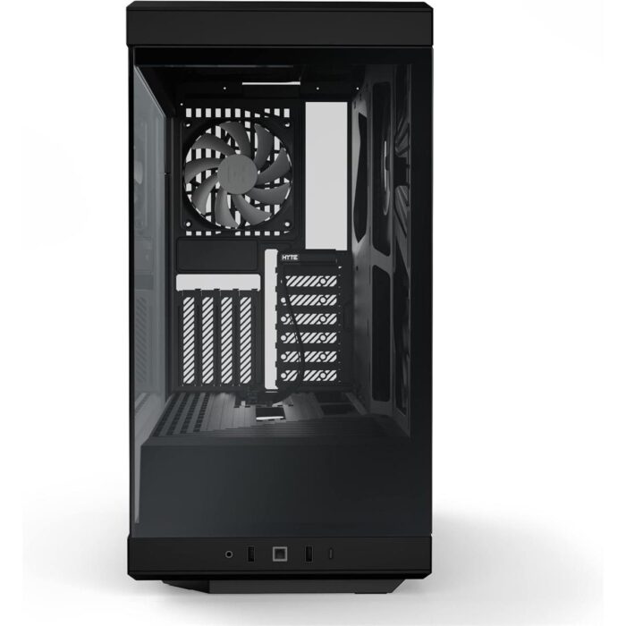 Hyte Y40 S-Tier Aesthetic Mid-Tower ATX Gaming Case - Pitch Black - Image 3