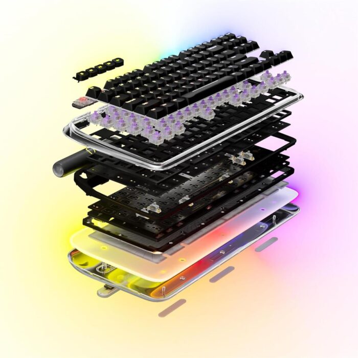 Hyte Keeb TKL Modern Human Interface RGB Mechanical Gaming Keyboard - Image 3