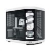 HYTE Y70 Touch Infinite Dual Chamber ATX Mid Tower Computer Case With 2.5K LCD Touchscreen - Panda