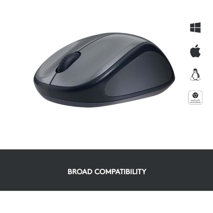 Logitech M235 Wireless Mouse - GREY - Image 4