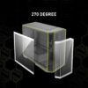 MSI MAG PANO M100R PZ White Premium Mid-Tower Gaming PC Case, Tempered Glass Side Panel, ARGB 120mm Fans, Liquid Cooling Support up to 360mm Radiator, White Color Case - Image 2