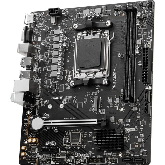 MSI Pro A620M-E DDR5 AMD AM5 microATX Motherboard - Image 3