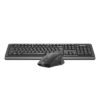 A4Tech FGS1035Q Fstyler 2.4G QuietKey Wrist-Protect Combo Set Wireless Keyboard and Silent Click Mouse | Grey - Image 3