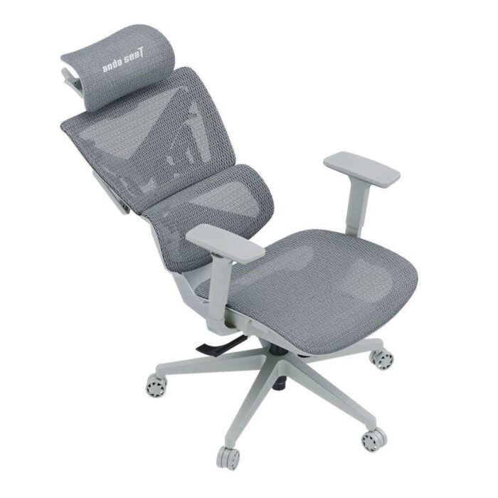 Anda Seat X-Air Mega Mesh Office Gaming Chair - Ash Grey - Image 3